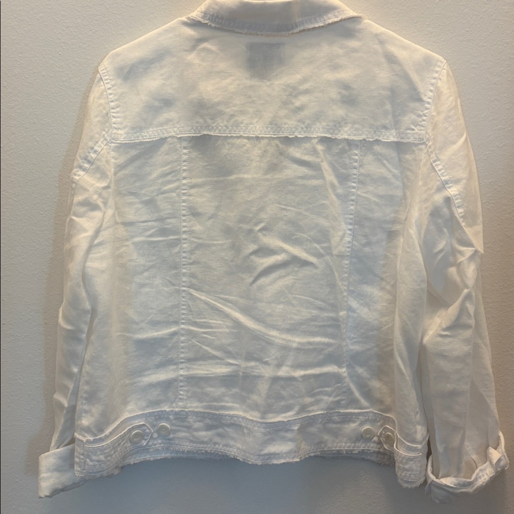 Tommy Bahama White Linen Jacket - Picture 5 of 5